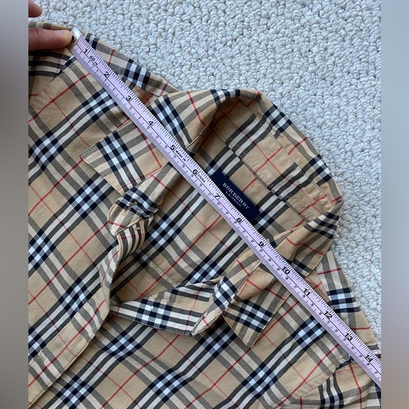 Burberry check button up shirt - Picture 6 of 6